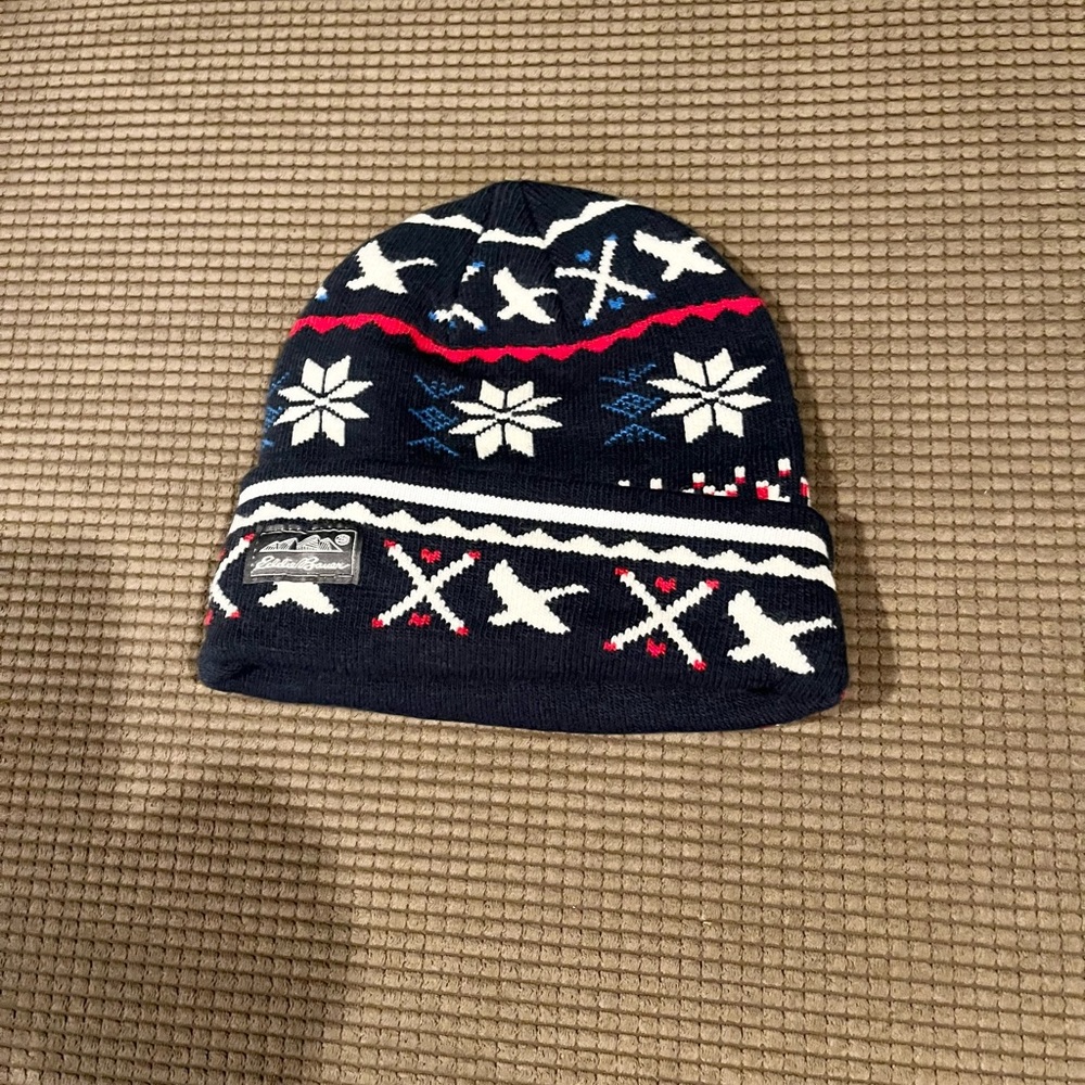EUC. Eddie Bauer holiday beanie.